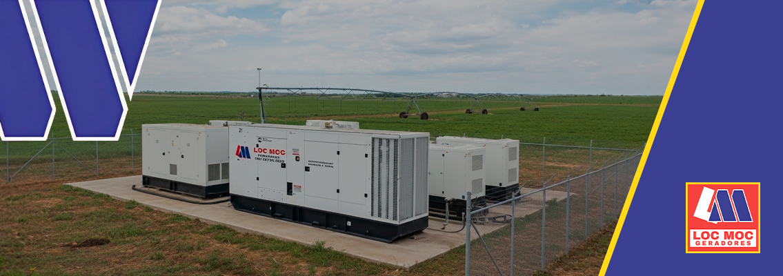 locação de geradores para agronegócio