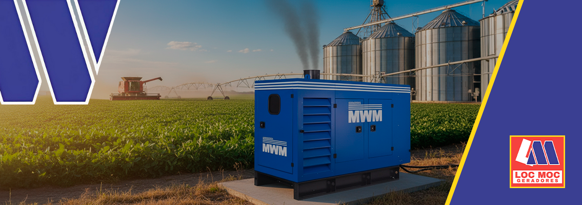 Benefícios do aluguel de geradores para o agronegócio