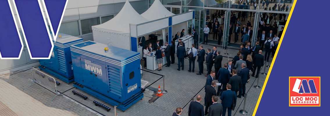 Energia temporária para eventos