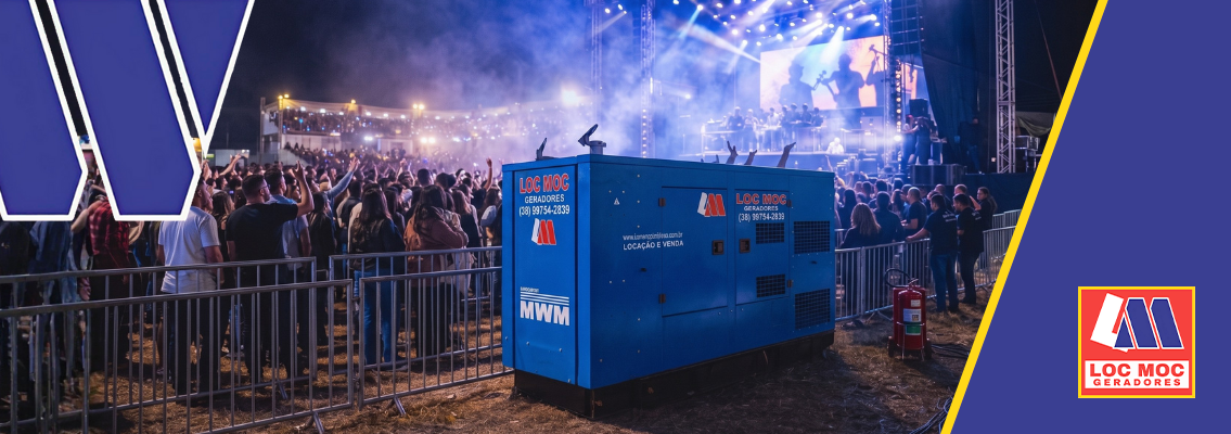 locação de gerador para eventos
